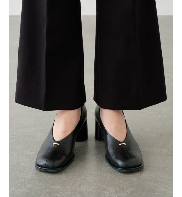 GRISE「《追加 / WEB+一部店舗限定》GRISE6cmレザーオブリークハイバンプパンプス」|パンプス|