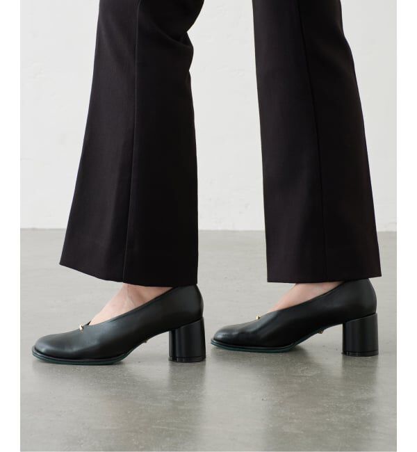 GRISE「《追加 / WEB+一部店舗限定》GRISE6cmレザーオブリークハイバンプパンプス」|パンプス|