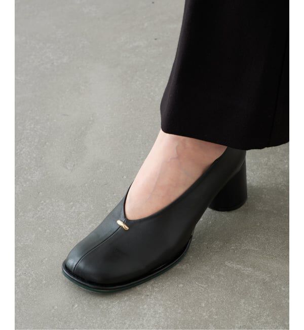 GRISE「《追加 / WEB+一部店舗限定》GRISE6cmレザーオブリークハイバンプパンプス」|パンプス|
