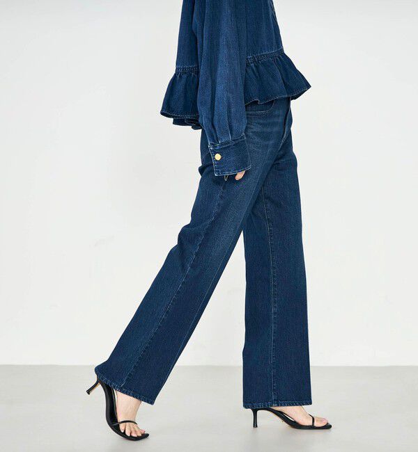 Rie Miller「【RM denim】センタープレスデニム」|デニム|