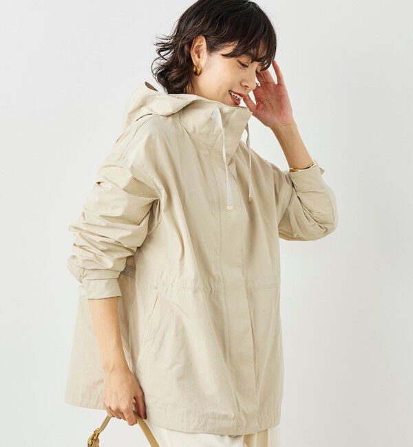 NOLLEY'S「【WEB＆一部店舗限定色アイテム】ウォッシャブル2WAY撥水フーテッドブルゾン」|ブルゾン・スタジャン|