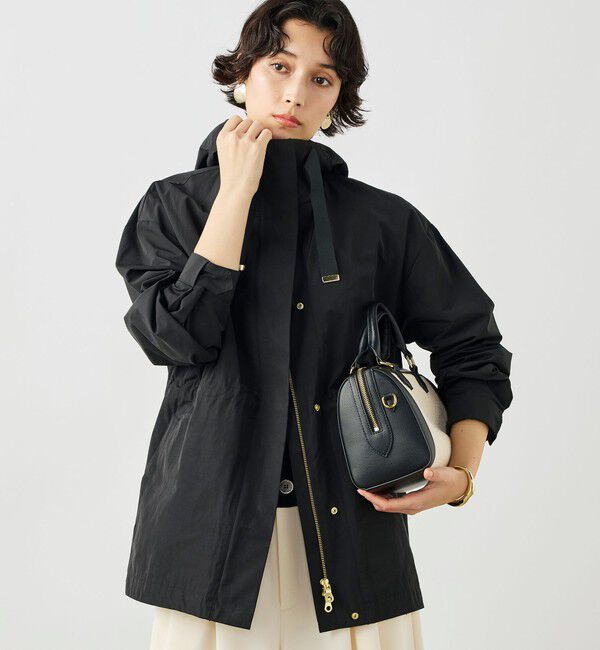 NOLLEY'S「【WEB＆一部店舗限定色アイテム】ウォッシャブル2WAY撥水フーテッドブルゾン」|ブルゾン・スタジャン|