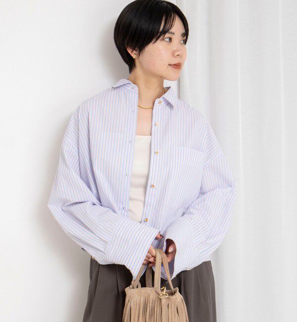 NOLLEY'S「MY STANDARD ショートシャツ」|シャツ・ブラウス|