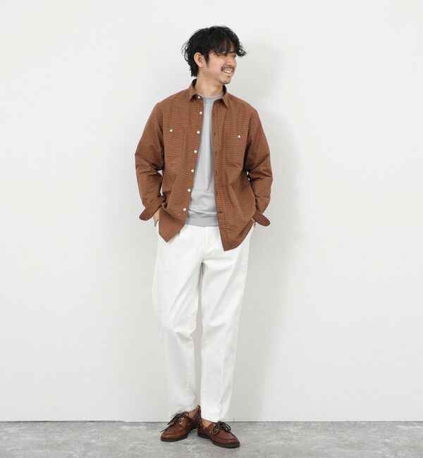 NOLLEY'S goodman「デニムストレッチ ワイドジャスト丈PT 26SS」|デニム|