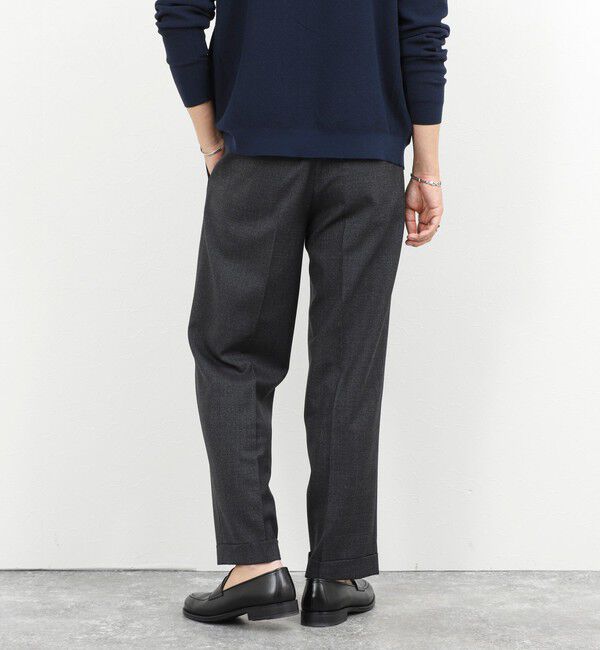 NOLLEY'S goodman「ウォッシャブルウールワイドスラックス 26SS」|スラックス|