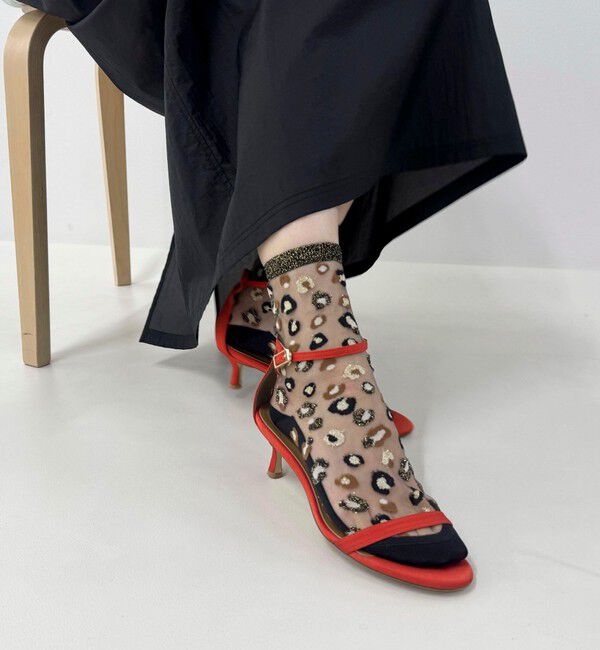 NOLLEY'S「【ATELIER st eustache/アトリエセントオスタシュ】HORSESHOE BENDシアーソックス」|ソックス|