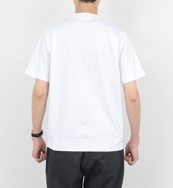 NOLLEY'S goodman「《ビジカジ対応》シルケットスムース クルーネックドレスTシャツ 26SS」|Tシャツ・カットソー|