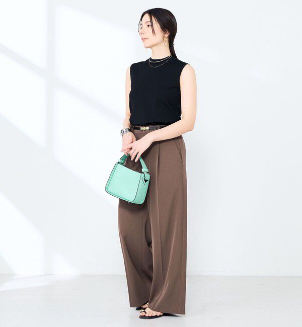NOLLEY'S sophi「ウォッシャブル強撚ツイルワイドパンツ」|その他|