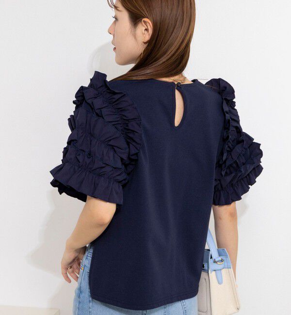 NOLLEY'S「【WEB限定】袖コンシャスプルオーバー」|Tシャツ・カットソー|