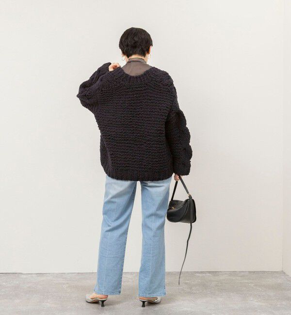 NOLLEY'S sophi「【IRONING/アイロニング】cable rough cardigan」|カーディガン|