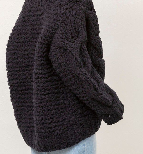 NOLLEY'S sophi「【IRONING/アイロニング】cable rough cardigan」|カーディガン|