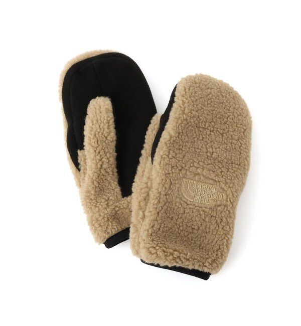 SALON adam et rope'「【J'aDoRe・一部店舗限定】【THE NORTH FACE】リバーサイド パイルミット」|手袋|カーキー(36)