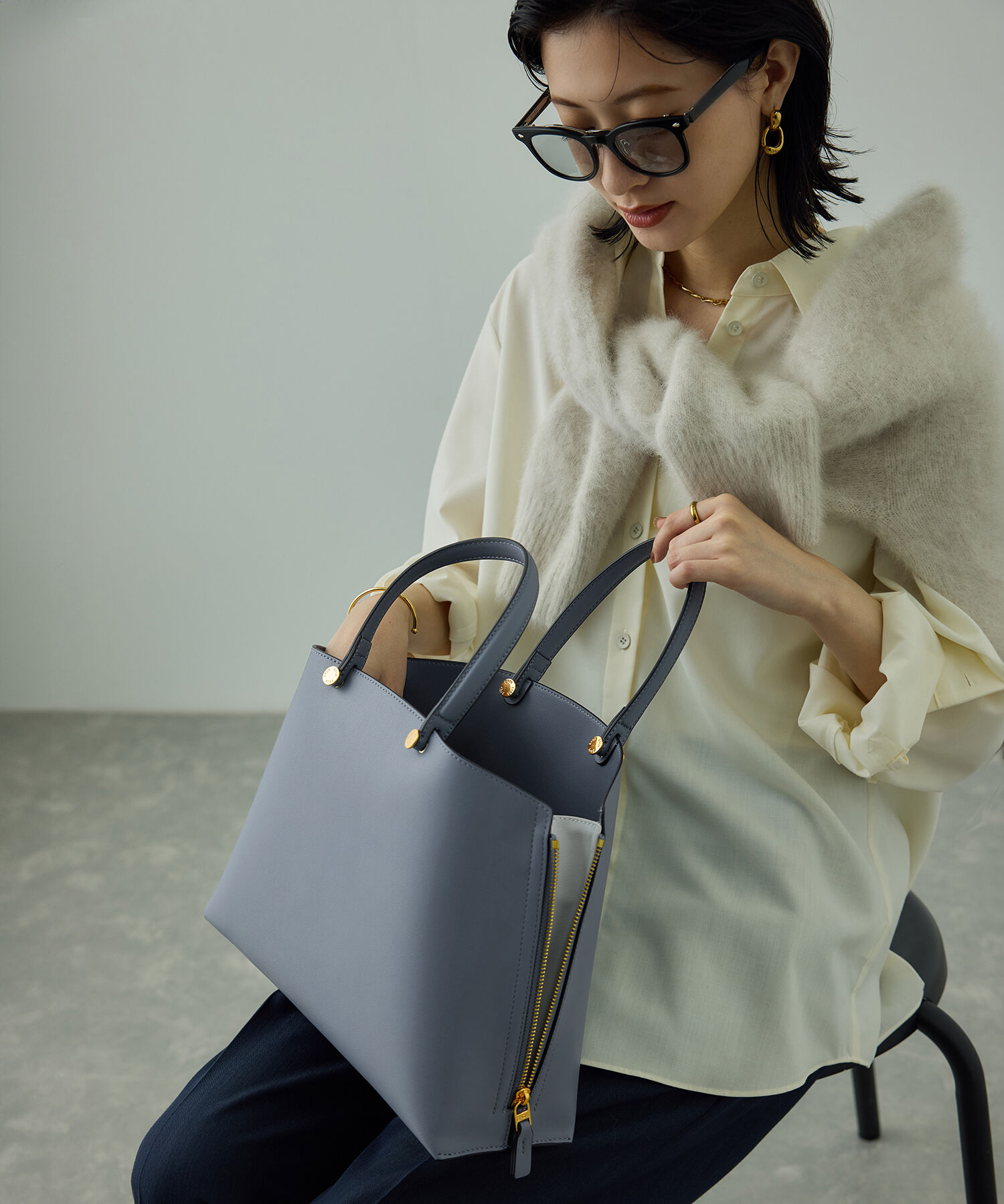 ROPE「【E'POR】Y BAG Medium【軽量】【25AW】」|ショルダー・メッセンジャー|