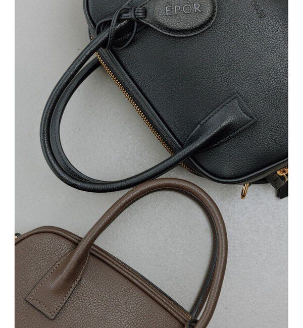 E'POR「【E'POR】TWO BOSTON BAG Mini/撥水・26AW新型」|ハンドバッグ|