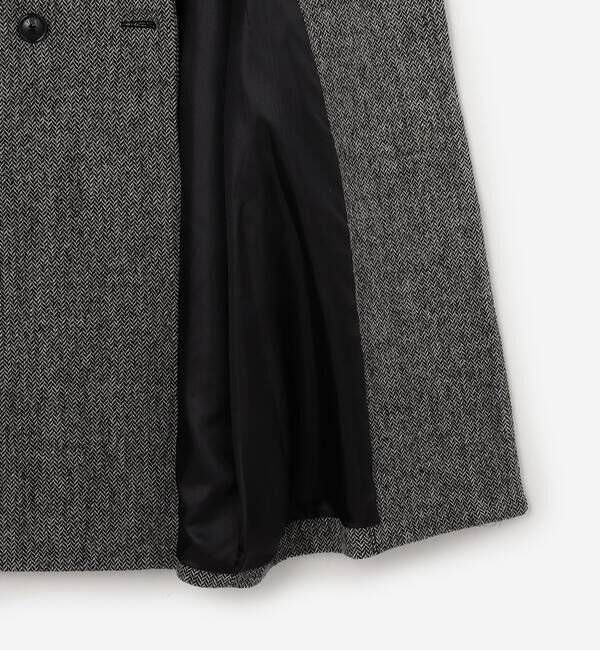  「TICCA | 〈別注〉ウールヘリンボーン テントコート WOMEN」|ダッフルコート|