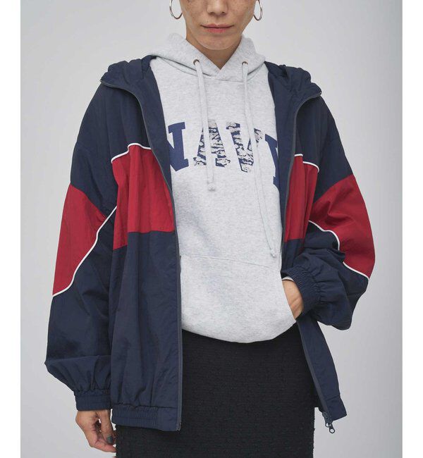  「【umbro&times;Whim Gazette】 フーディーブルゾン」|ブルゾン・スタジャン|