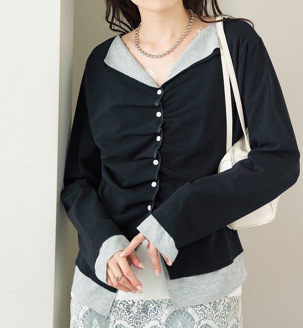  「配色カットソー」|Tシャツ・カットソー|