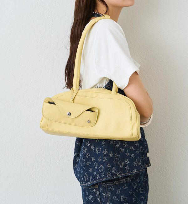  「メガネホルダー付きラウンドBAG」|トートバッグ|