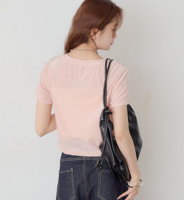 「ベロアTシャツ」|Tシャツ・カットソー|