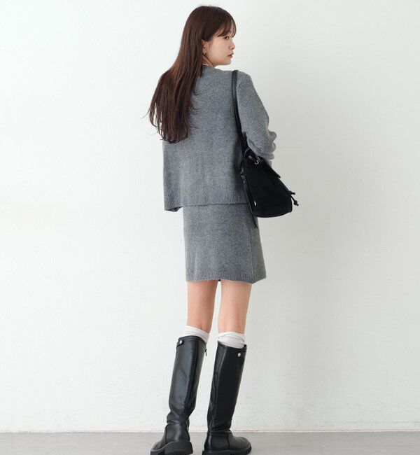  「【WEB限定】ビジューカーディガンセットアップ」|その他|