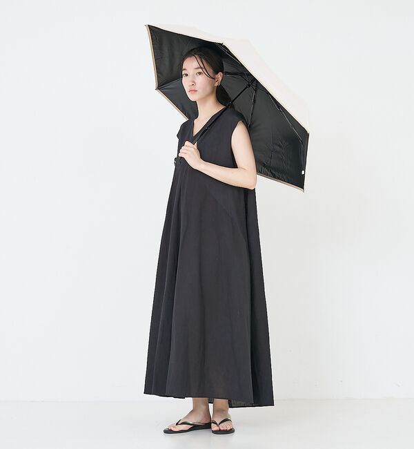 collex「【a.s.s.a】バイカラーパイピング晴雨兼用折畳傘」|傘|