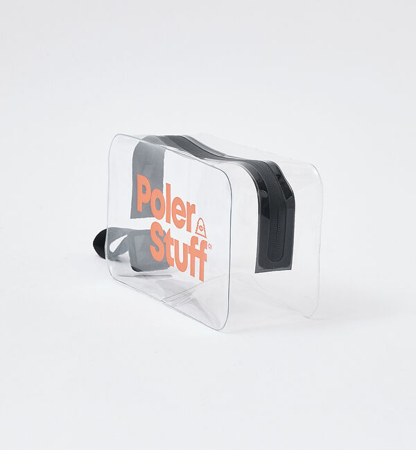 ABAHOUSE「【POLeR/ポーラー】PVC CLEAR POUCH M/クリア防水ポーチ」|ポーチ|