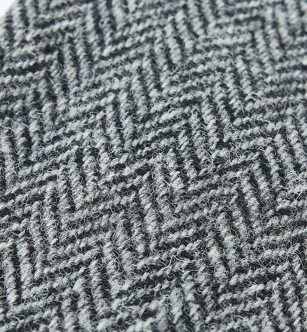 ABAHOUSE「【HarrisTweed】 ラムレザー&times;ツイード コンビ グローブ / タッチパ」|手袋|