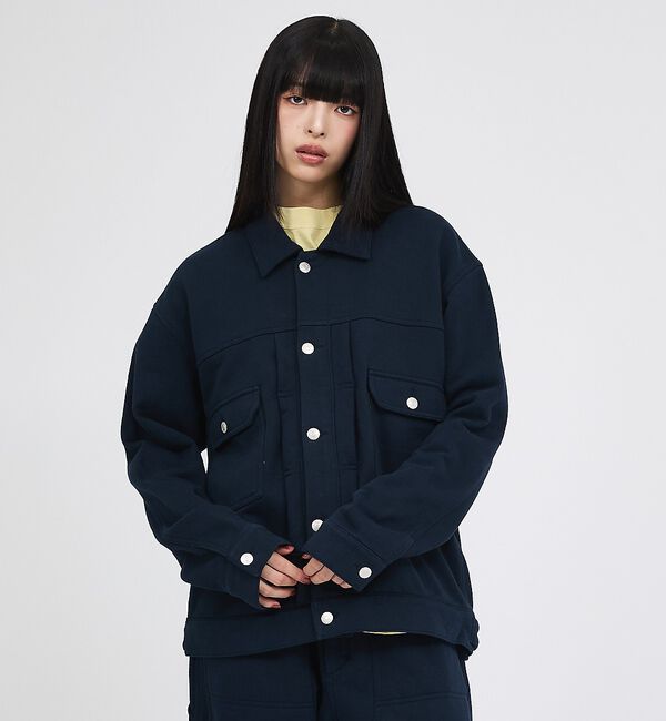 ABAHOUSE「WEB限定【RUSSELL &times; BerBerJin / ラッセル &times; ベルベルジ」|ブルゾン・スタジャン|