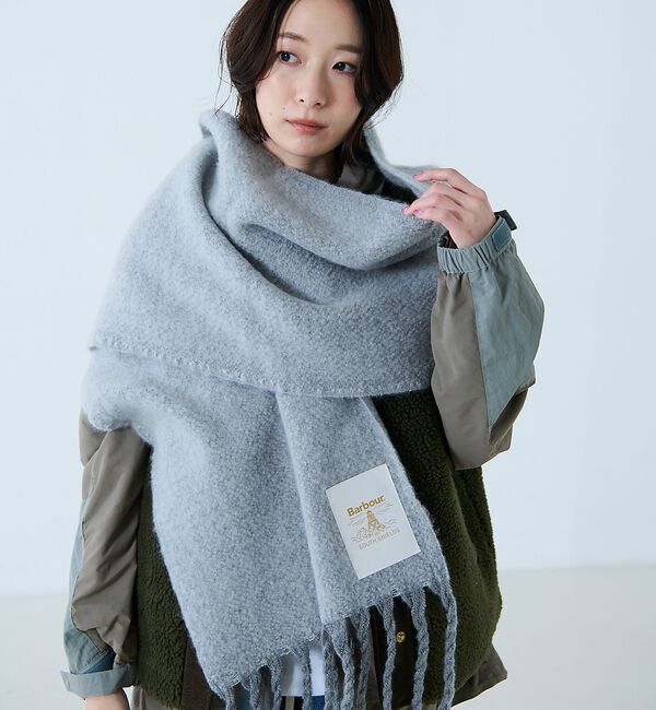 Rouge vif「【BARBOUR/バブアー】Ellison Scarf / エリソンスカーフ /」|マフラー|