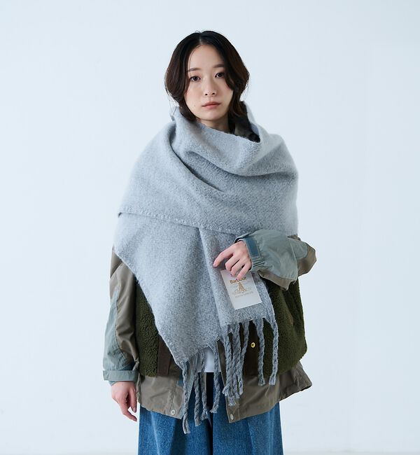 Rouge vif「【BARBOUR/バブアー】Ellison Scarf / エリソンスカーフ /」|マフラー|