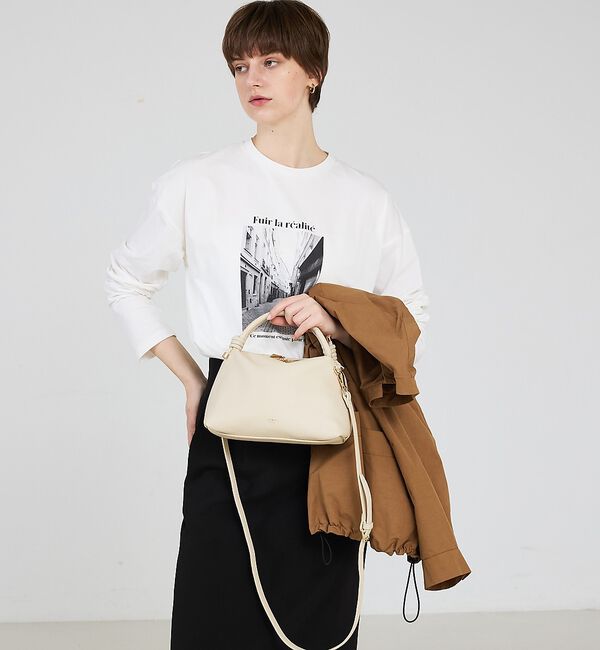 LOWELL things「【再入荷/新色追加】Muget/ダブルハンドルミニショルダーBAG【予約】」|ショルダー・メッセンジャー|