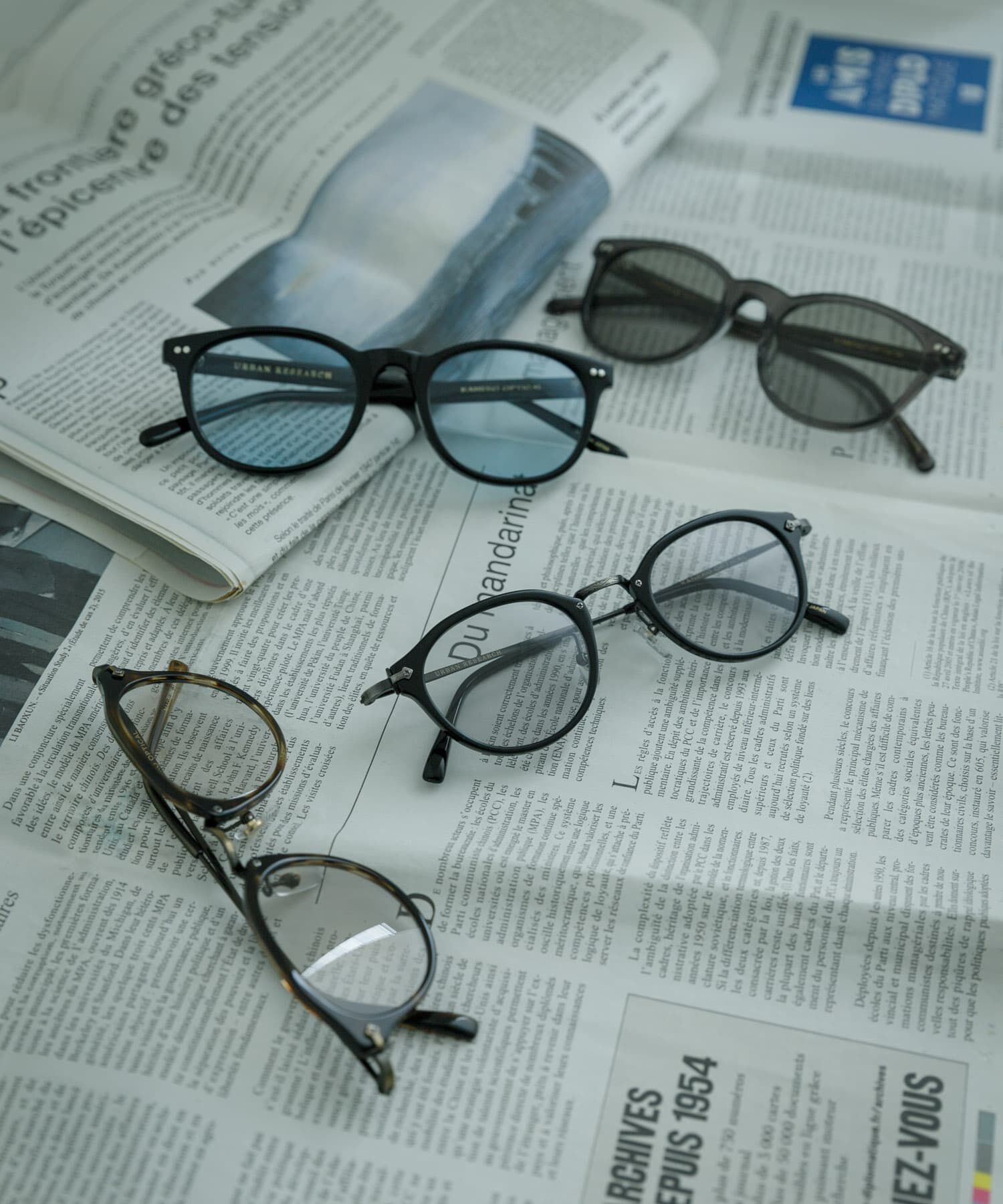 URBAN RESEARCH「『別注』KANEKO OPTICAL&times;URBAN RESEARCH　URA-1」|メガネ|