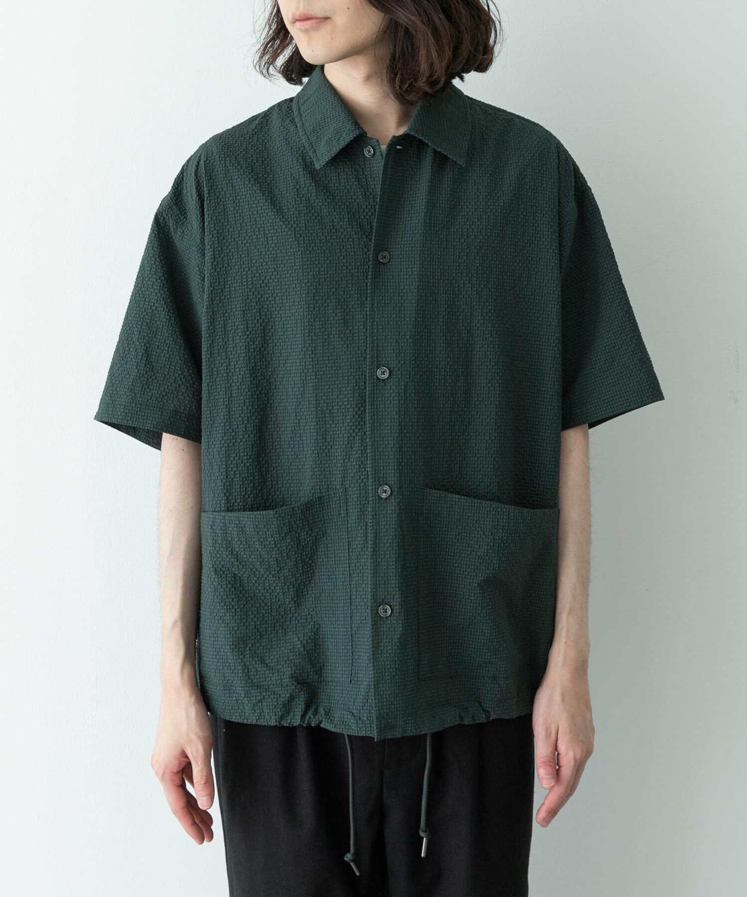 Sonny Label 「シアサッカーショートスリーブコーチシャツ」|シャツ・ブラウス|