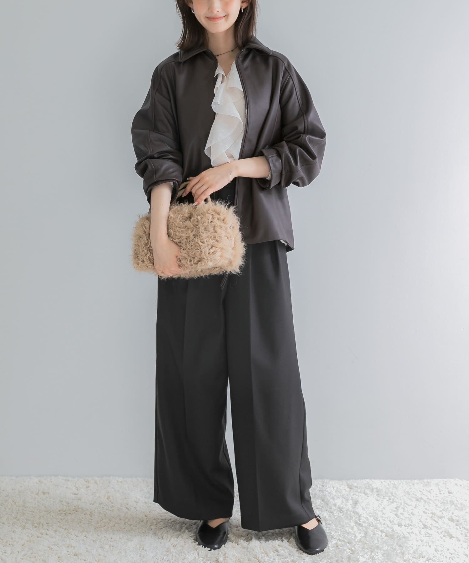 URBAN RESEARCH ROSSO「タックデザインパンツ」|その他|
