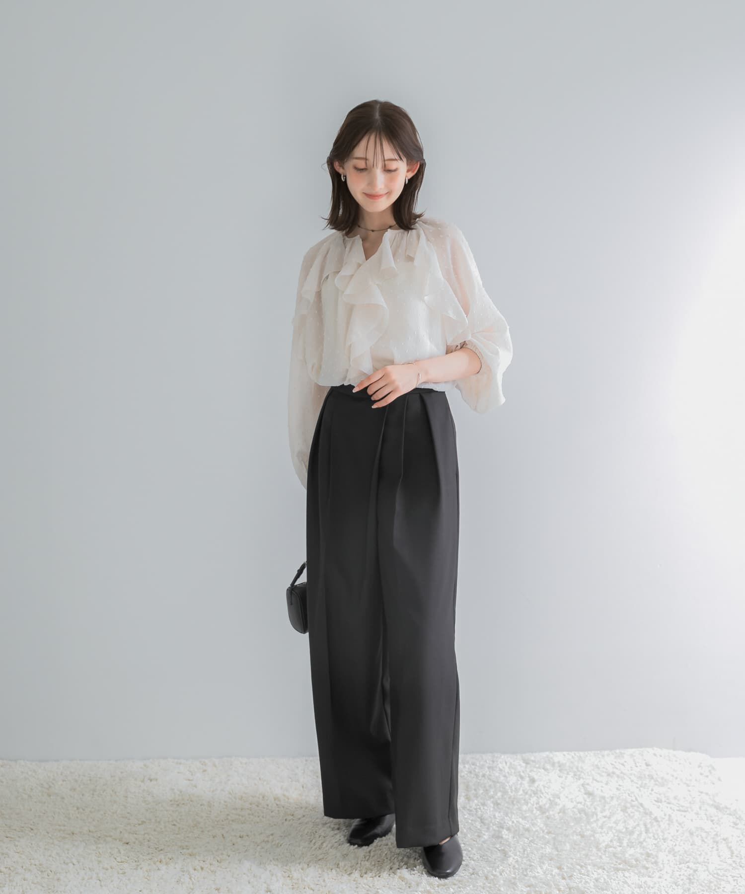 URBAN RESEARCH ROSSO「タックデザインパンツ」|その他|