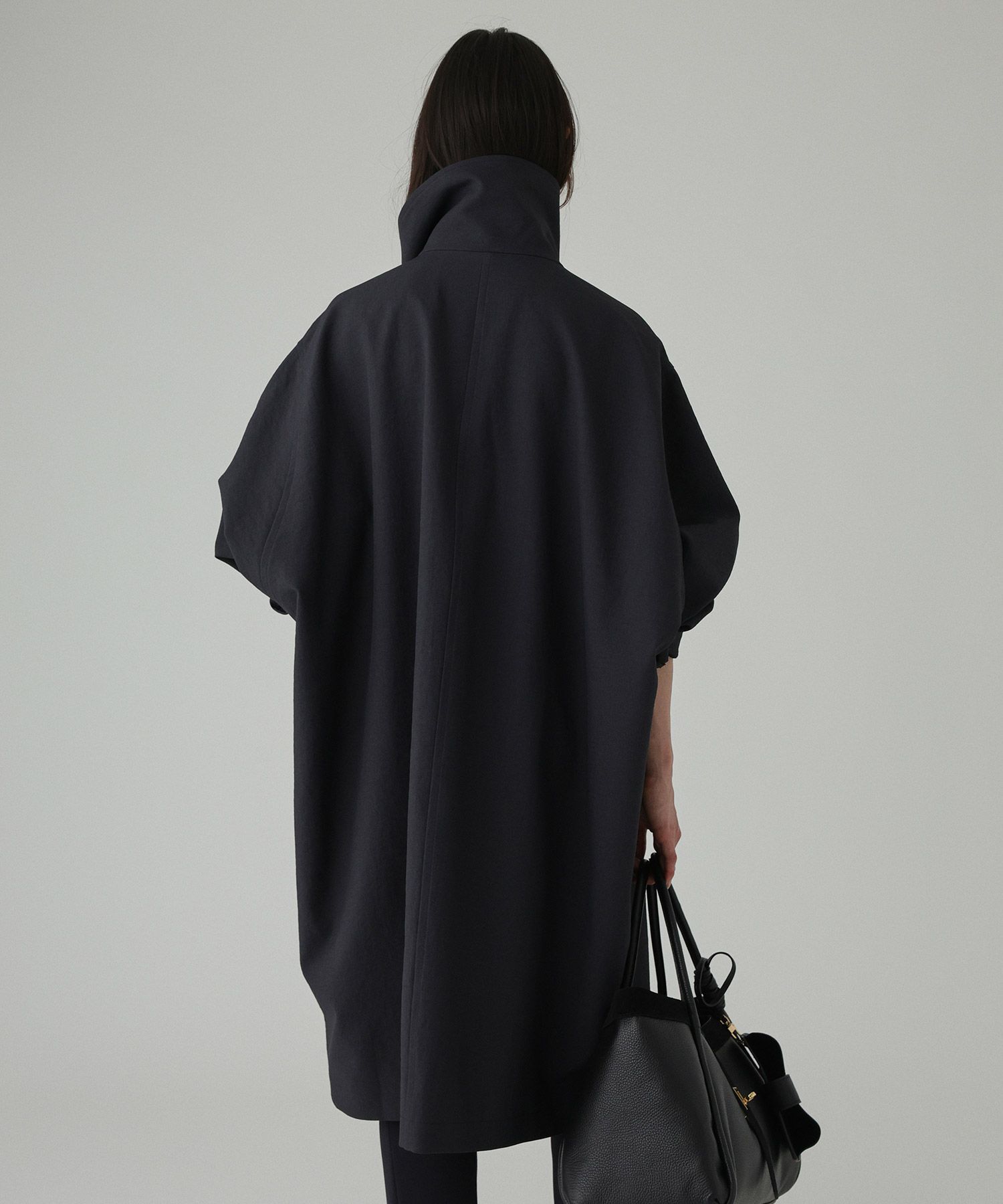 BABYLONE「オーバーフォルムツイルコート」|ダッフルコート|