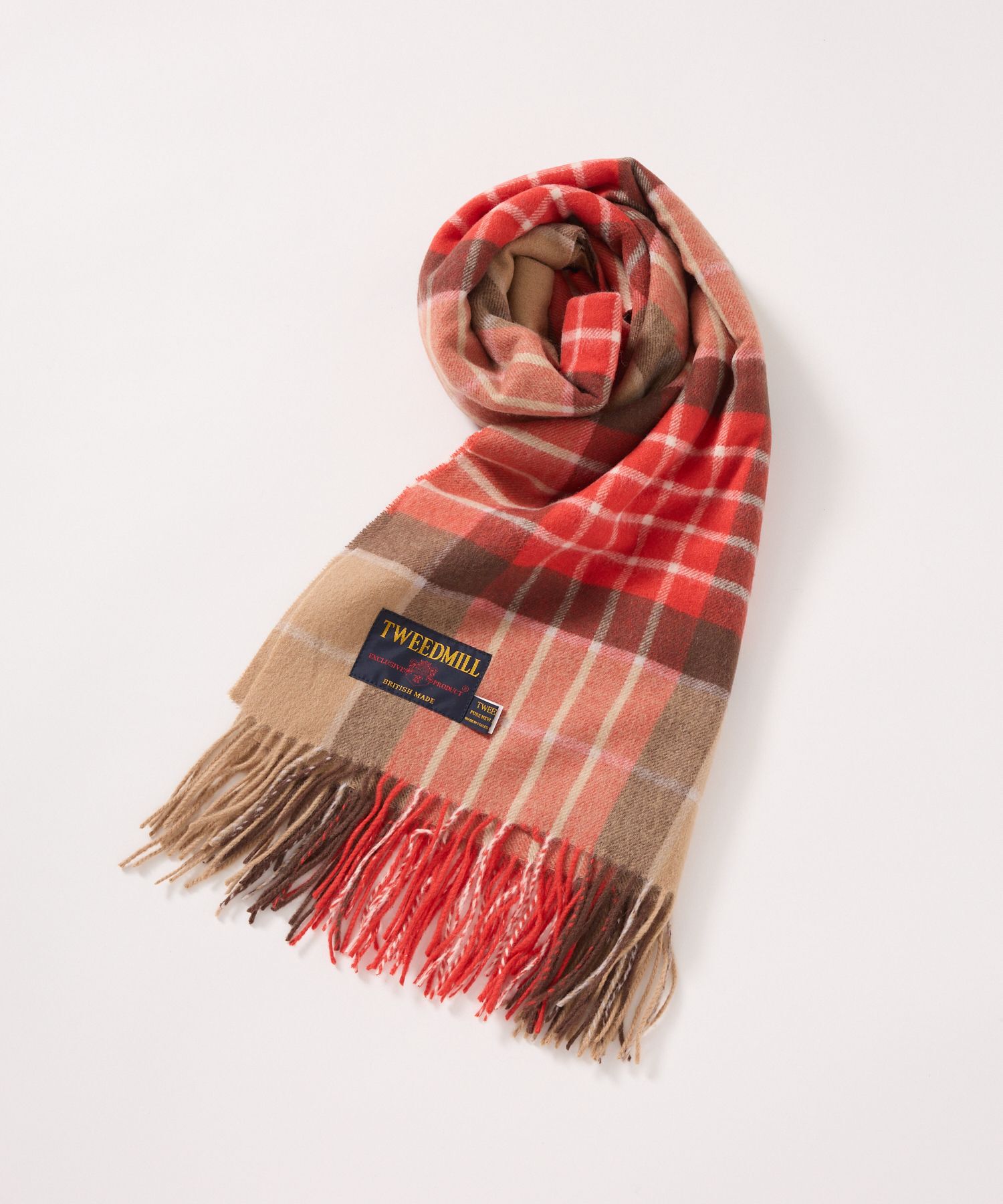  「【TWEEDMILL】Kneerugストール」|ストール|