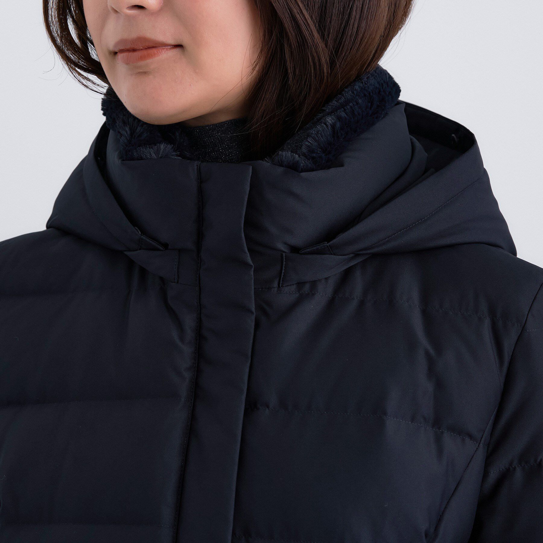 INDIVI「【名品／撥水／抗菌防臭】ロング丈リサイクルダウンコート」|ダウン|
