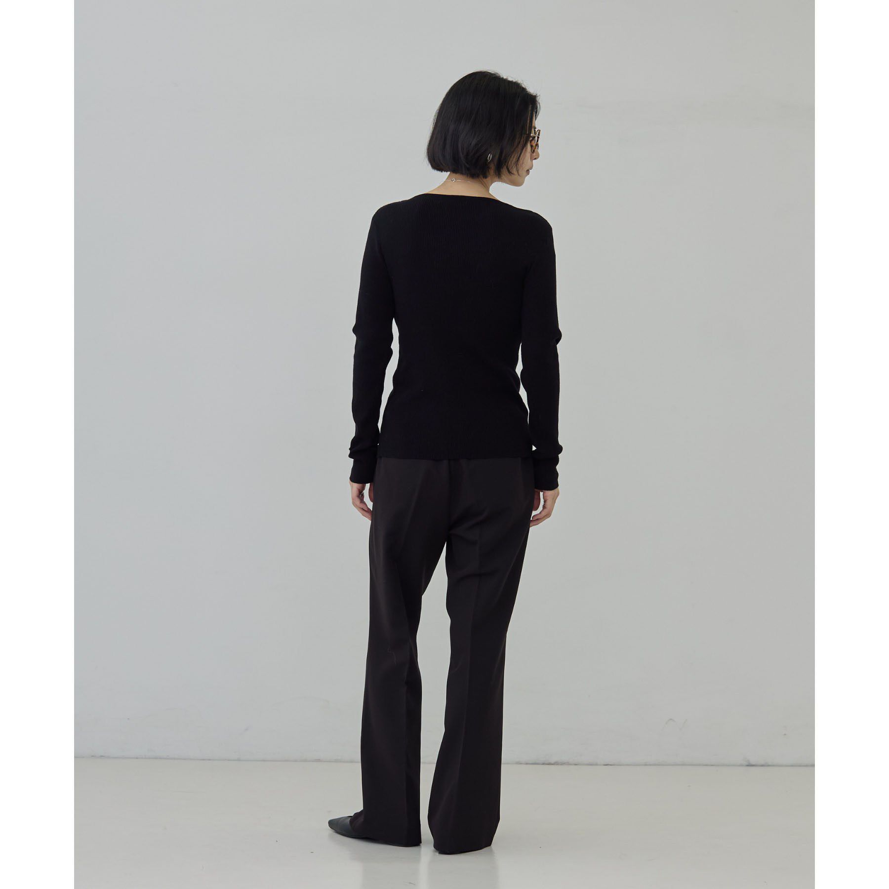 GALLEST「Comfy Slacks｜イージーストレートフレアパンツ【LIVE紹介／上枝みどりさん着用／セットア」|その他|
