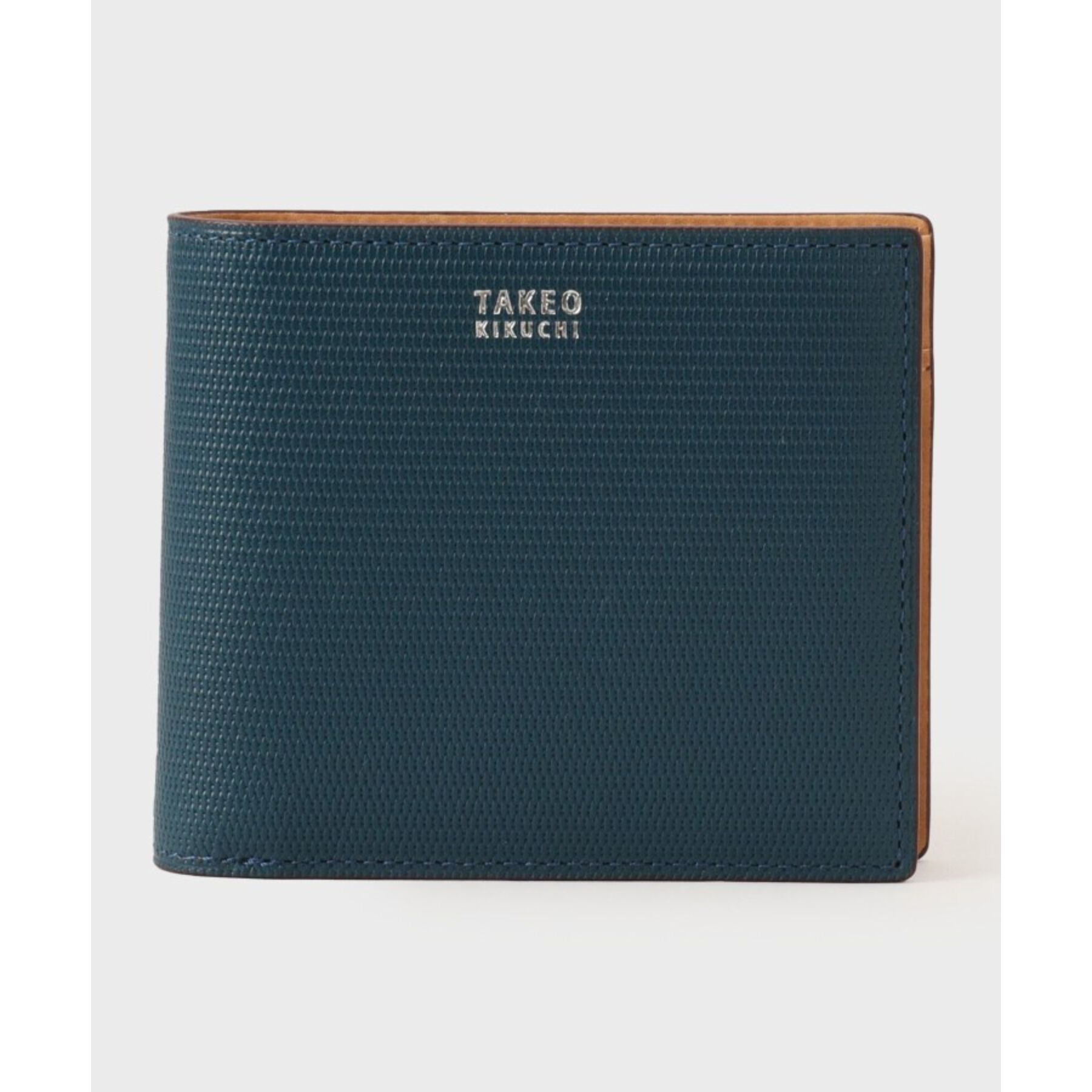 TAKEO KIKUCHI「【ソフト＆ナチュラル】ミニメッシュ レザー 2つ折り財布」|財布|