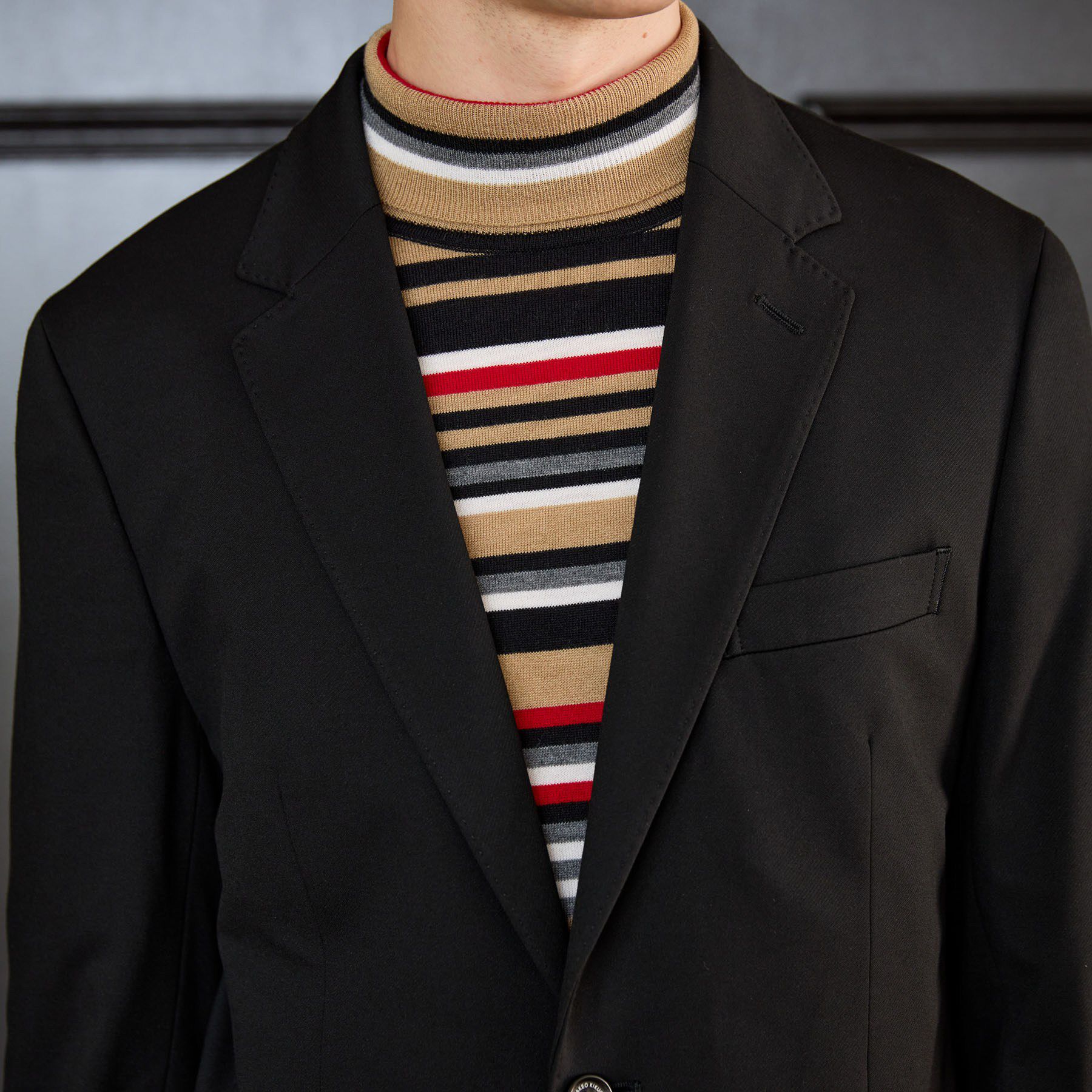 TAKEO KIKUCHI「【BOWLER HAT LABEL】CARREMANツイルジャージ　ジャケット」|テーラードジャケット|