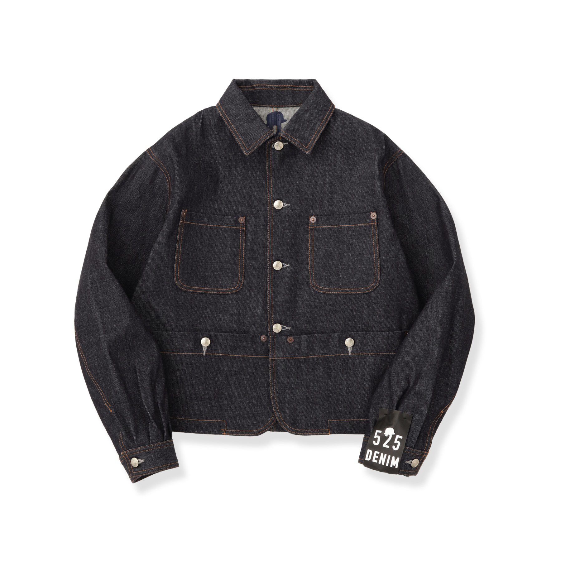 40CARATS&525「【525DENIM】14ozデニム カバーオール」|デニムジャケット|