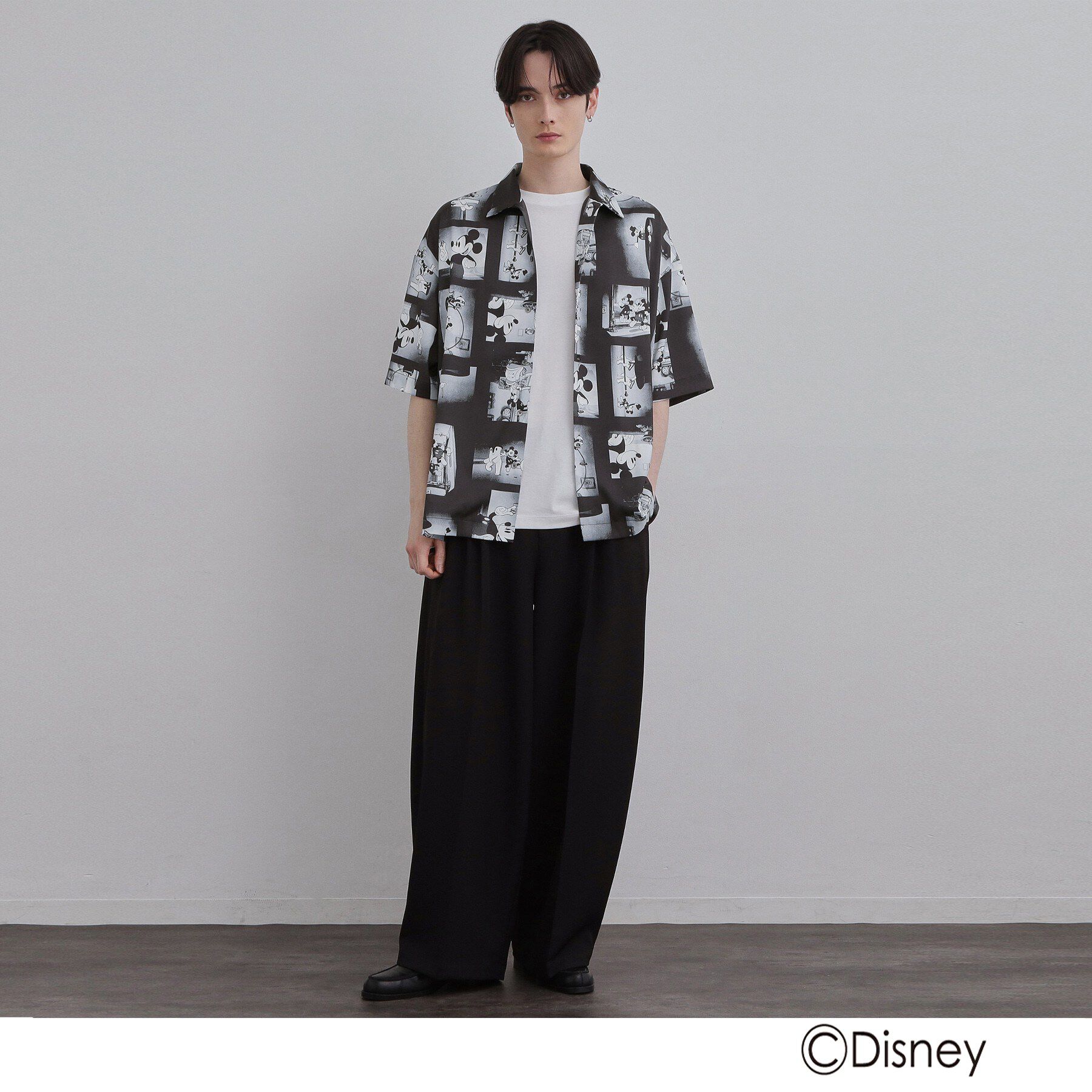 tk.TAKEO KIKUCHI「Disney capsule collection 総柄シャツ」|シャツ・ブラウス|
