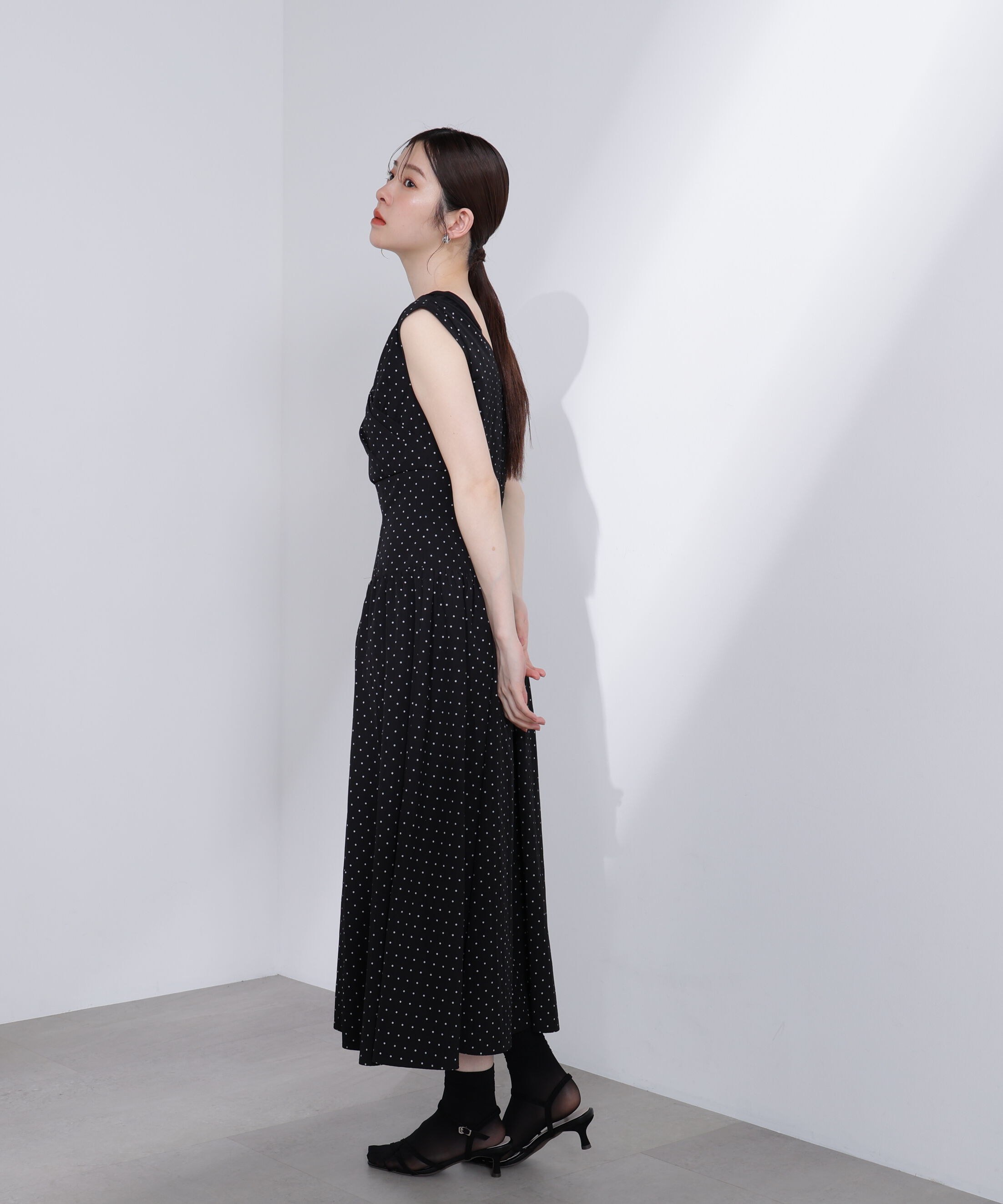 PROPORTION BODY DRESSING「〈Lou Lou fee（ルルーフェ）〉チュールレイヤードレディーワンピース」|ワンピース|