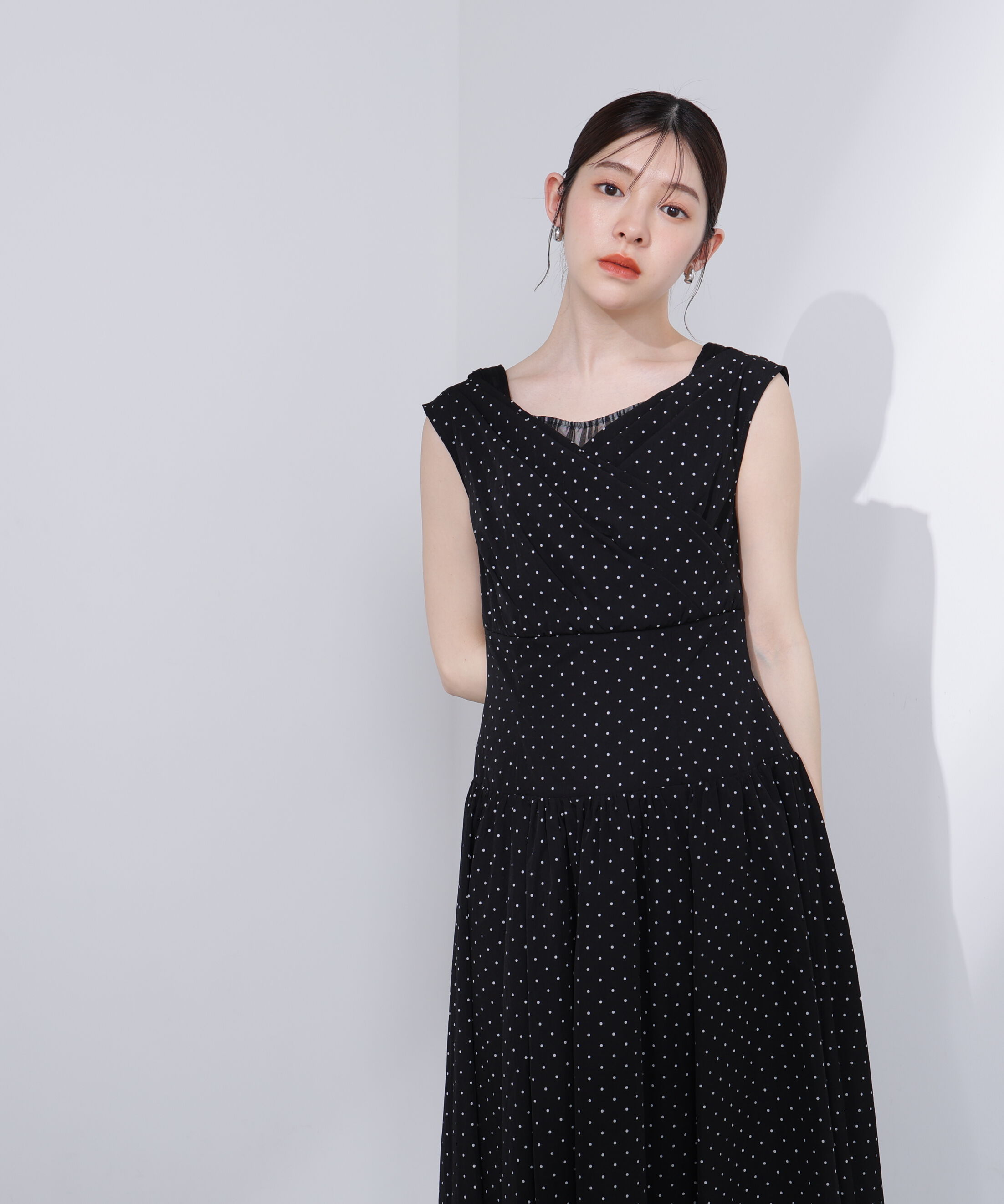 PROPORTION BODY DRESSING「〈Lou Lou fee（ルルーフェ）〉チュールレイヤードレディーワンピース」|ワンピース|