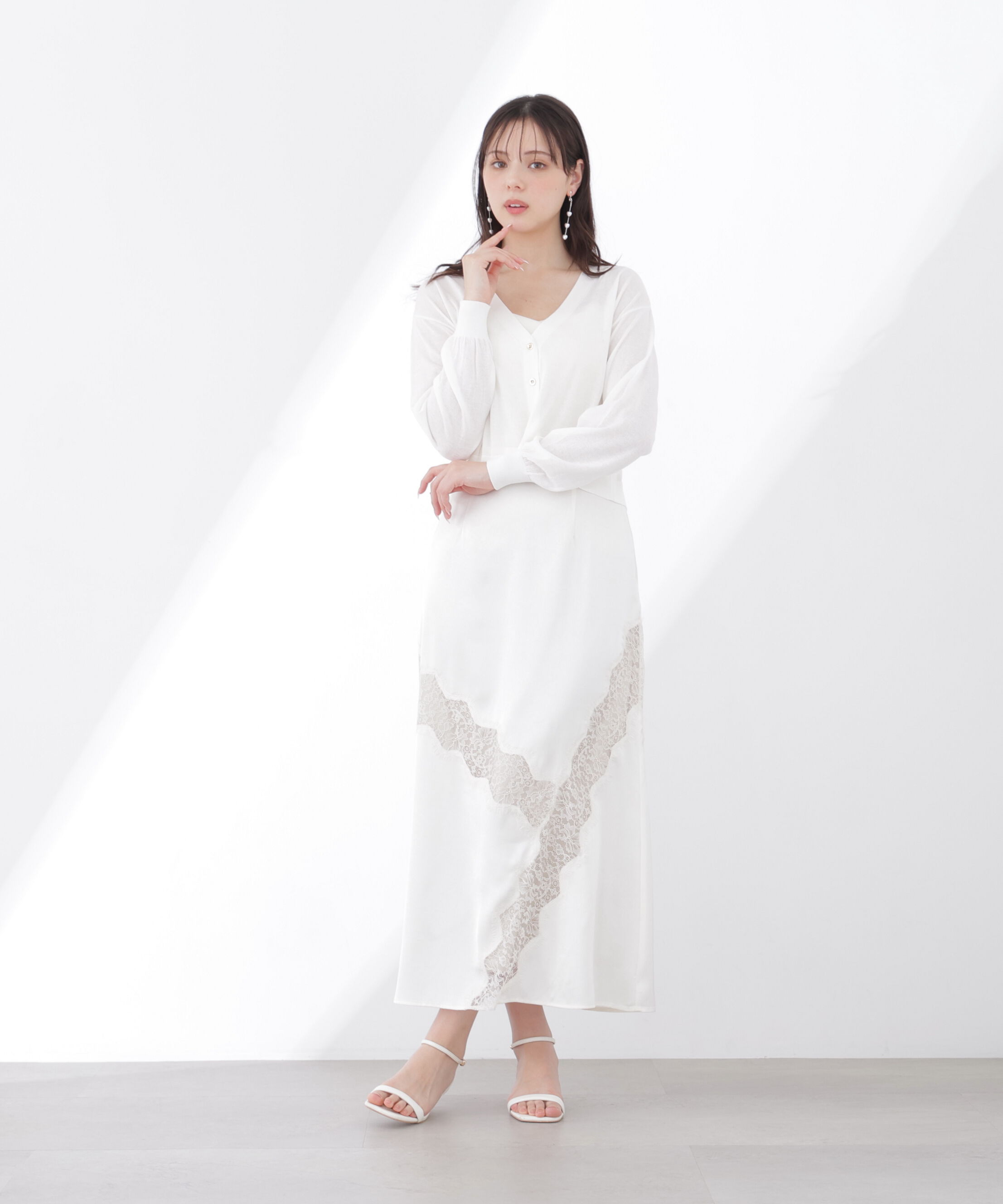 PROPORTION BODY DRESSING「＜UVカット＞シアーカーディガン」|カーディガン|