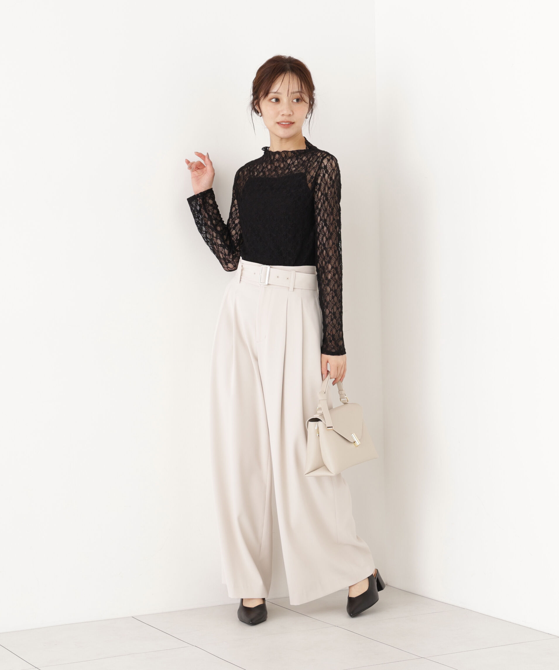 PROPORTION BODY DRESSING「カットレーストップス 26AW」|Tシャツ・カットソー|