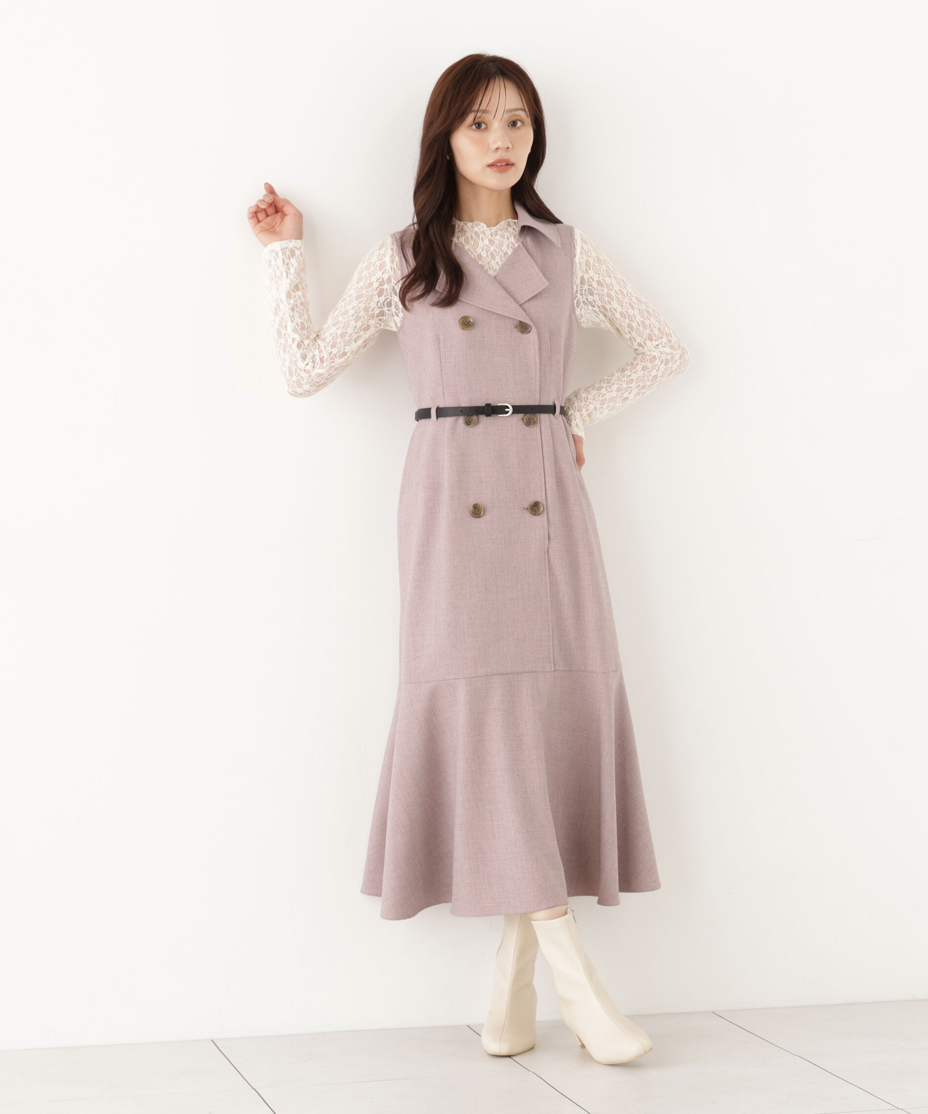 PROPORTION BODY DRESSING「カットレーストップス 26AW」|Tシャツ・カットソー|