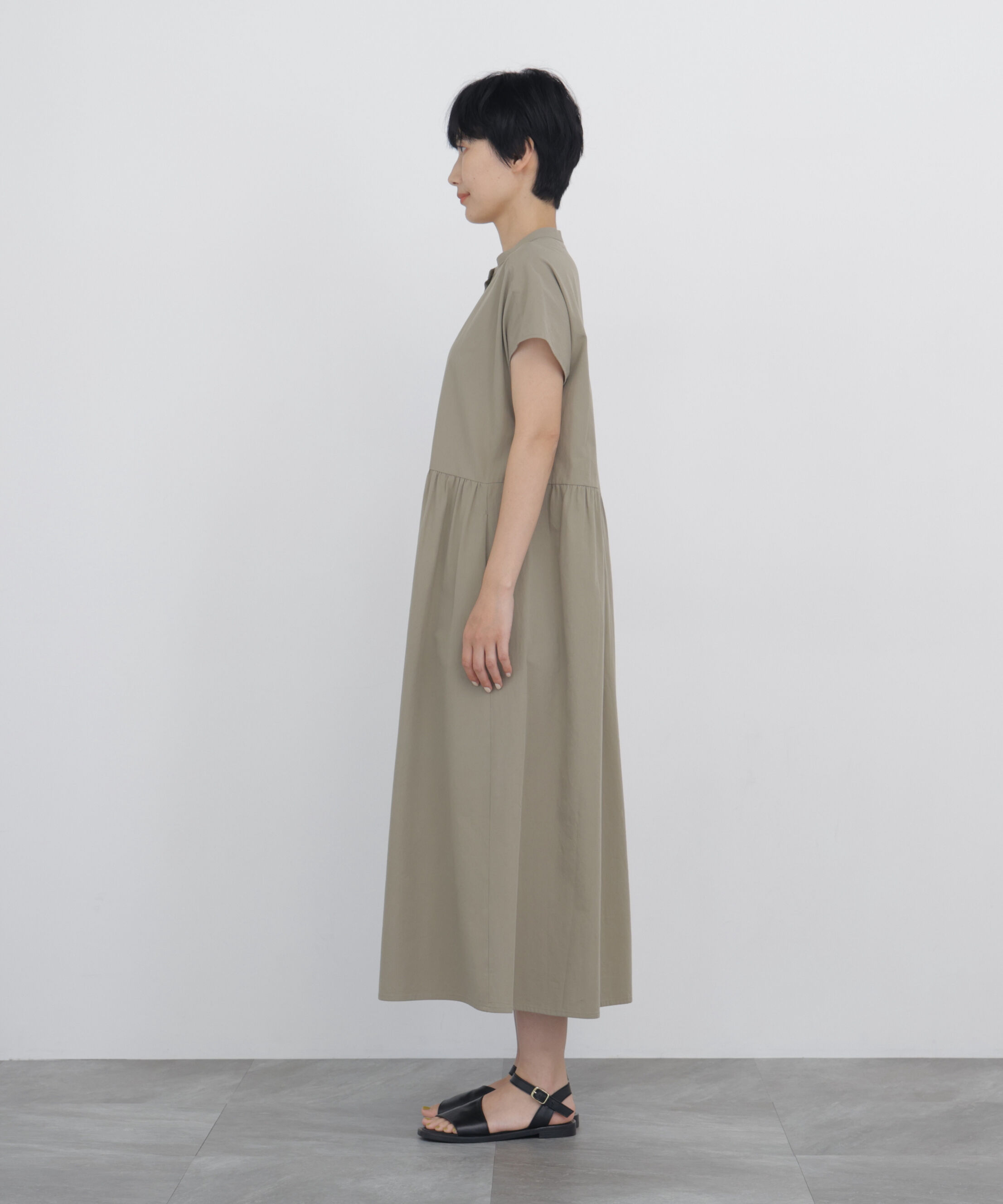  「◆《オーガニックコットン混 / 洗える》 はしごレースワンピース」|ワンピース|