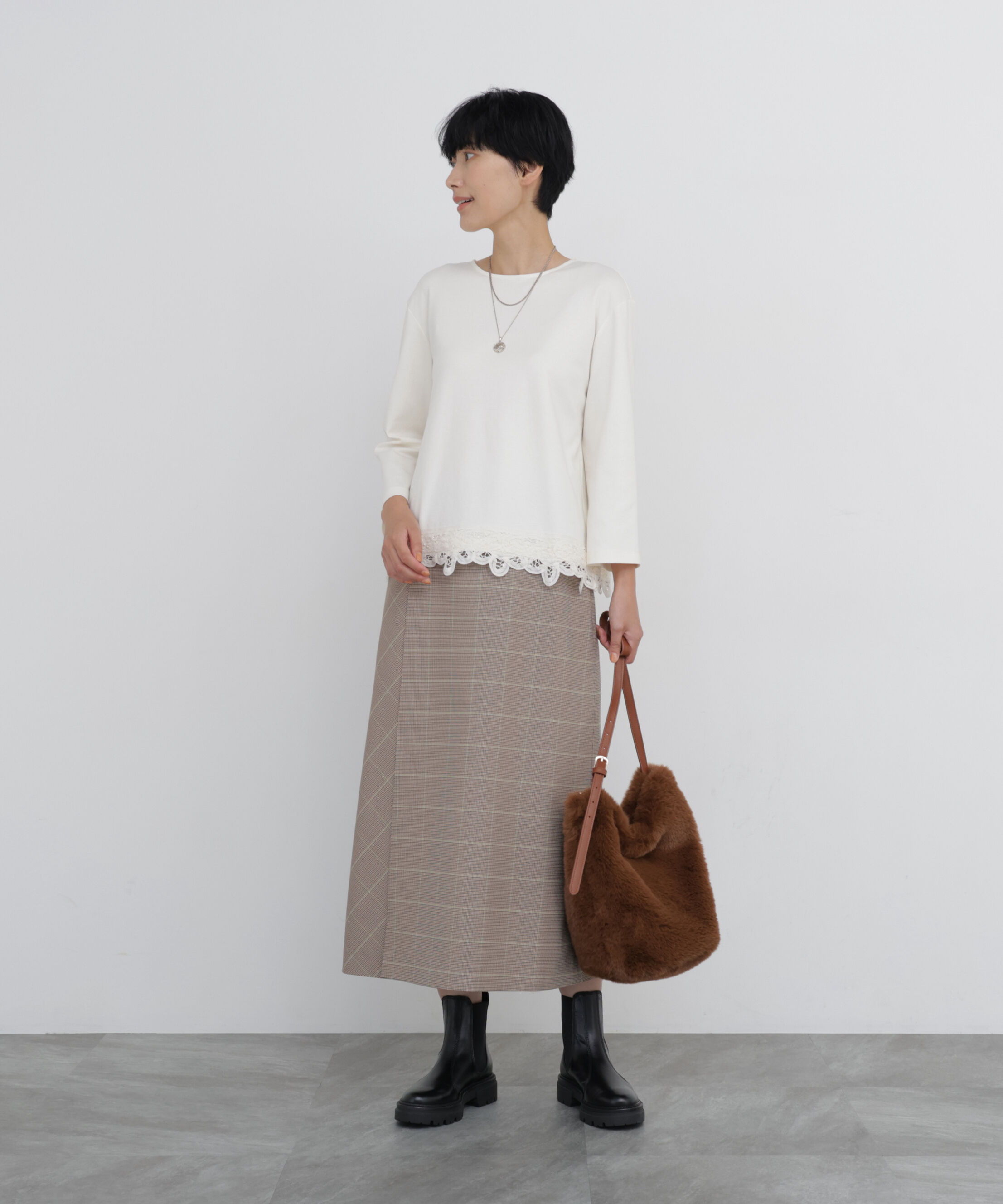  「◆フェイクファーバケツトートバッグ」|その他|